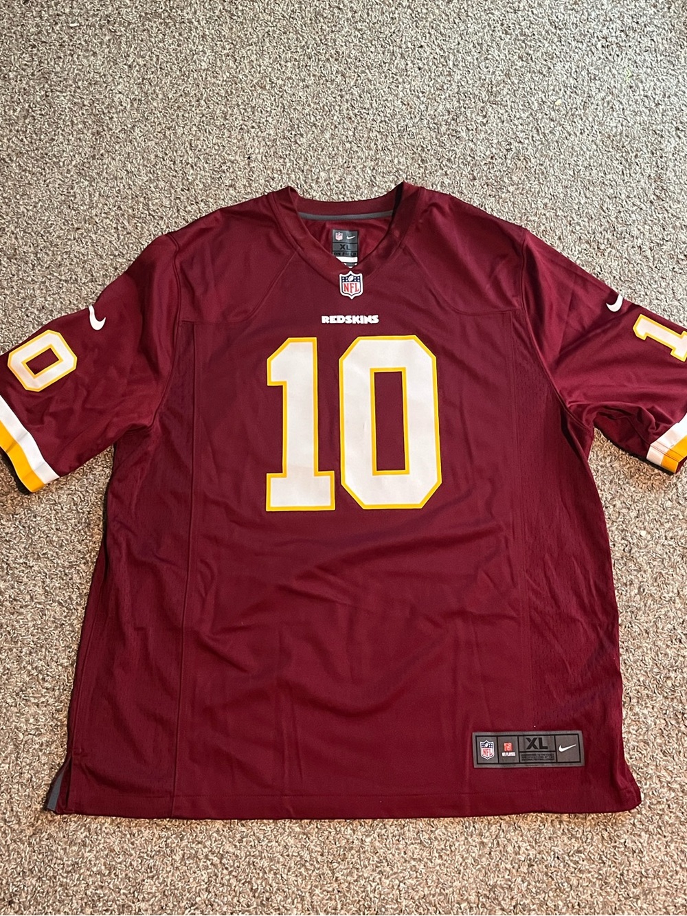 NFL Nike Washington Redskins Robert Griffin III (RG3) Jersey Men’s XL (52)